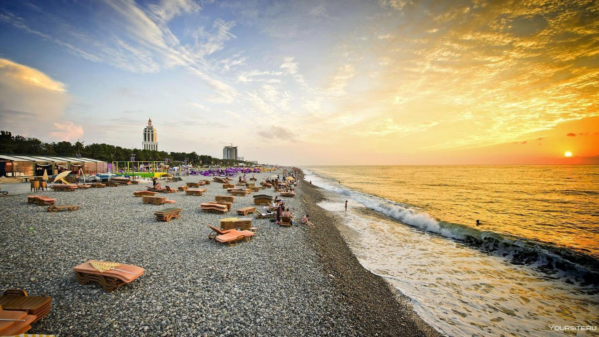 Orbi Batumi City Beach View Hotel Bagian luar foto
